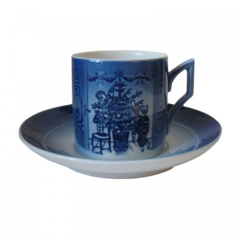 Royal Copenhagen Cup with Saucer 2000