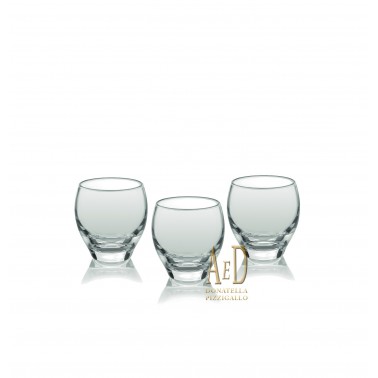 Ivv Obelix Set 6 bicchieri liquore trasparenti