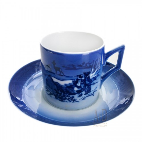 Royal Copenhagen Cup with Saucer 2002