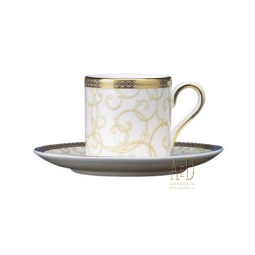 Coffee Cup with Saucer Wedgwood Celestial Gold